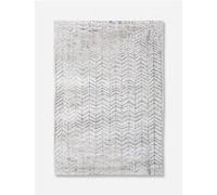 Jacob's Ladder design - Tapis Chevrons Mad Men - Noir Sur Blanc - 140 x 200 CM Noir sur blanc G