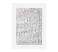 Jacob's Ladder design - Tapis Chevrons Mad Men - Noir Sur Blanc - 80 x 150 CM