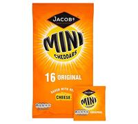 Jacob's Lot de 16 mini cheddars 25 g