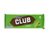 Jacobs - Mcvitie'S Club Mint Chocolate Biscuit 8 Pack 176G