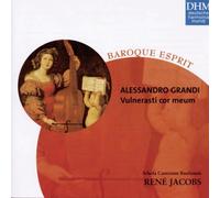Jacobs, René - Grandi - Vulnerasti cor meum / Musique sacrée