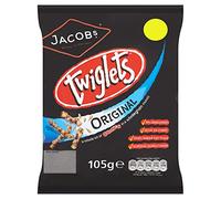 Jacob's Twiglets Sharing Bag - 105 g - Lot de 2