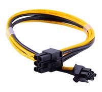 JacobsParts PCI Express Mini 6 Broches vers 6 Broches PCI-E Carte vidéo câble d'alimentation pour Apple Mac Pro Tour/Power Mac G5