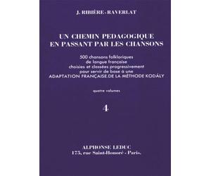 Jacotte ribiere-raverlat: un chemin pedagogique en passant par les chansons vol.4 (recorder solo)