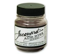 Jacquard Acid Dye for Wool, Silk and Other Protein Fibers, 1/2 Ounce Jar, Concentrated Powder, Jet Black 639