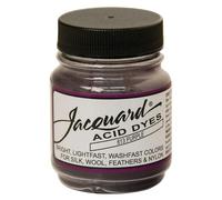 Jacquard Acid Dye for Wool, Silk and Other Protein Fibers, 1/2 Ounce Jar, Concentrated Powder, Purple 613