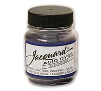 Jacquard Acid Dye for Wool, Silk and Other Protein Fibers, 1/2 Ounce Jar, Concentrated Powder, Sapphire Blue 622