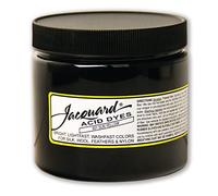 Jacquard Acid Dye for Wool, Silk and Other Protein Fibers, 8 Ounce Jar, Concentrated Powder, Yellow Sun 601