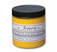 Jacquard Encre professionnelle à base d'eau pour sérigraphie - 237 ml - Jaune opaque