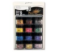 Jacquard – Set de pigments Pearl Ex Pigment Series II – 12 couleurs