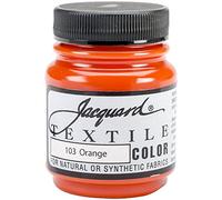 Jacquard Products Peinture acrylique orange - Textile, multicolore, 66,5 ml (lot de 1)