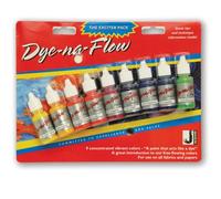 Jacquard Produits Dye-na-Flow Exciter Lot 14,2 g (Lot de 9).