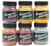 Jacquard Teinture acide Jacquard 6 couleurs fluo - Poids net 14 ml