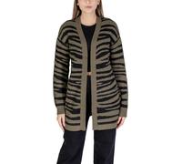 Jacqueline De Yong Cardigan vert léopard : Taille - L Taille : L