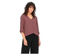 JDY Jdydivya 3/4 Top WVN Noos Blouse, Rose/Marron, 42 Femme
