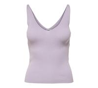Jacqueline de Yong Haut sans Manches Femme Col V, Pastel Lilac., L