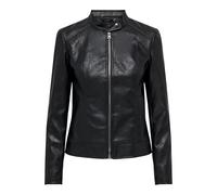JDY Jdyemily Faux Leather Jacket OTW Noos Veste en Cuir, Noir, 34 Femmes