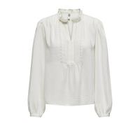 JACQUELINE de YONG Jdyrachel Life L/S Pintuck Top WVN Noos, Cloud Dancer, L Femmes