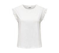 JACQUELINE de YONG Jdysalva Life S/L Crochet Top JRS Haut, Cloud Dancer, XS Femmes