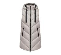 Jacqueline de Yong JDYSKYLAR Doudoune pour Femme, Chateau Gris/Noir, XXL