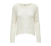 Jacqueline De Yong Jdysun Lay L/S Pull à col Bateau KNT Noos, Eggnog, M