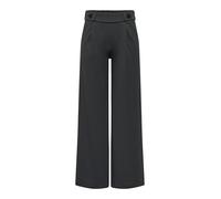 JDY Femme Jdygeggo New Long Pant JRS Noos Cuissard À Jambes Larges, Moonless Night, M EU