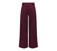JACQUELINE de YONG Pantalon pour Femme à Coupe Large, Windsor Wine, XL / 34L