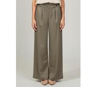 jacqueline de yong pantalons femme de couleur gris 38