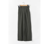 jacqueline de yong pantalons femme de couleur noir 38