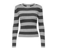 Jacqueline de Yong - Pull Col Rond Prune Femme - Femme - Pulls - Gris - Taille: 42 FR