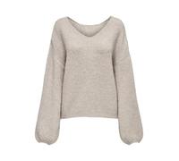 JdY Pull réversible Jdydinea L/S KNT pour Femme, Chateau Gray, XL