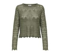 JACQUELINE de YONG Pull en Tricot Jdysun pour Femme, Vert-2., L
