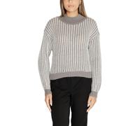 Jacqueline De Yong Pull gris pour femme : Taille - L Taille : L