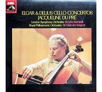 JACQUELINE DU PRE - ELGAR &DELIUS CELLO CONCERTOES VINYL LP[ASD2764]1965