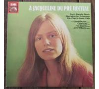JACQUELINE DU PRE - JACQUELINE DU PRE RECITAL LP (VINYL) UK HIS MASTERS VOICE 1982