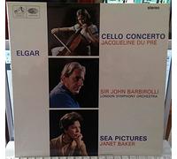 Jacqueline Du Pre / Janet Baker - ASD 655 JACQUELINE DU PRE/JANET BAKER Elgar Cello Concerto/Sea Pictures LP