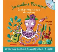 Jacqueline Farreyrol Ses plus belles chansons et comptines, Livre avec 1 CD audio - Jacqueline Farreyrol - Formulette Production - Livre CD - Comptine, chant CD