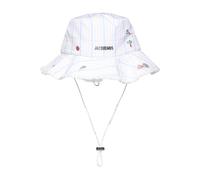 Jacquemus - Artichaut Bucket Hat - Femme - Accessoires - Blanc - Taille: 60 CM