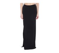 Jacquemus - Asymmetric Draped Maxi Skirt - Femme - Jupes - Noir - Taille: 38 FR