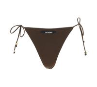 Jacquemus - Bas de bikini triangle - Femme - Maillots de bain - Brun - Taille: 40 FR