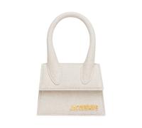 Jacquemus - Borsa mini in pelle logo - Femme - Sacs - Beige - Taille: ONE Size