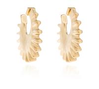 Jacquemus - Boucles d'oreilles créoles Hippocampe - Femme - Accessoires - Jaune - Taille: ONE Size