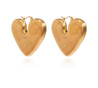 Jacquemus - Boucles d'oreilles en forme de cœur - Femme - Accessoires - Jaune - Taille: ONE Size