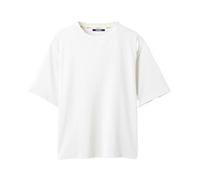 Jacquemus - Boxy Silk-Nylon Top - Femme - Tops - Blanc - Taille: 36 FR