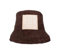 Jacquemus - Chapeau Ficiu - Femme - Accessoires - Brun - Taille: 56 CM