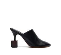 Jacquemus - Chaussures Noires à Talon Haut Slip-On - Femme - Chaussures - Noir - Taille: 37 EU