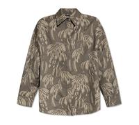 Jacquemus - Chemise Coupe Oversize - Femme - Blouses et Chemises - Vert - Taille: 40 FR