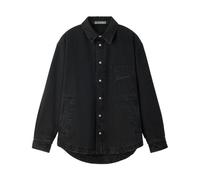 Jacquemus - Chemise Noire Boutonnée Logo Broderie - Homme - Chemises - Noir - Taille: L