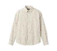 Jacquemus - Chemise Rayée - Homme - Chemises - Beige - Taille: L