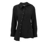 Jacquemus - Pablo Shirt - Femme - Blouses et Chemises - Noir - Taille: 36 FR
